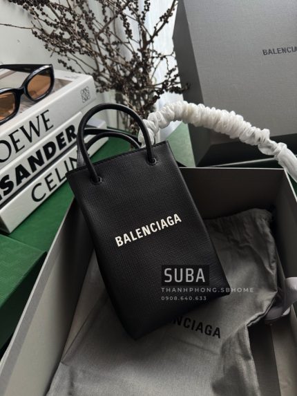 Túi Balenciaga Mini Shopping Phone Pouch